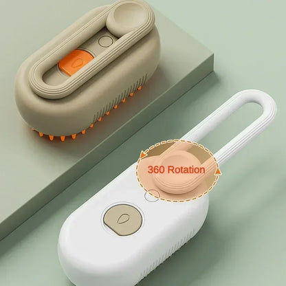 Cepillo de vapor 3 en 1 para gatos