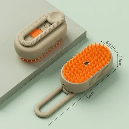 Cepillo de vapor 3 en 1 para gatos